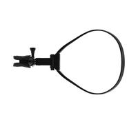 LALADEFIEE Support de Microphone Tour de Cou Réglable Suspendu Autour du Cou, Support Micro Portable Léger pour Chanteurs et Magiciens, Pied de Microphone Amovible pour Scène et Live,