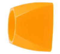 LALADEFIEE Support de Rangement pour Brosses de Toilette Jaune Octogonal en Plastique Léger et Polyvalent pour Cuvette de Toilettes de Salle de Bain à Domicile