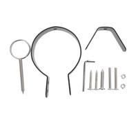 LALADEFIEE Support Fixation Jambon Stable Métal Noir Rack de Stockage Pratique pour Jambon Espagnol à Domicile Facile à Installer