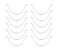 LALADEFIEE Support Intérieur en Pp Très Léger 12 Pièces pour Masque Bouche à Bouche Sangle de Maintien et Ajustement Courbe du Visage