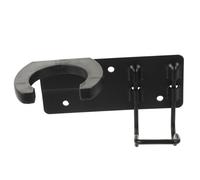 LALADEFIEE Support Mural pour Microphone Robuste Métal avec Crochet et Fixation Stable Porte-micro pour Ktv et Usage Professionnel
