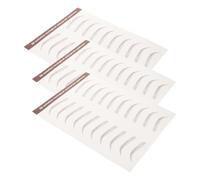 LALADEFIEE Tatouage Autocollant pour Sourcils Waterproof Marron 3 Feuilles Réaliste 3d Transfert Adhésif pour Maquillage Polyvalent Longue Durée pour Voyage