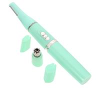 LALADEFIEE Tondeuse à Sourcils Électrique Sûre Et Rechargeable Compacte Précision Pour Femmes Usage Beauté Corps Visage Vert