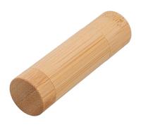 LALADEFIEE Tubes à Lèvres Vides en Bambou 5 G Rechargeables, Porte-gloss Naturel Écologique, Tube Cosmétique Multifonction pour Gloss à Lèvres, Maquillage Portable et Création DIY