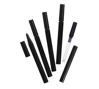 LALADEFIEE Tubes Rechargeables pour Eye-Liner Liquide 3 Pièces 1 Ml Embouts de Pinceau Variés Faciles à Remplir pour Salons Cosmétiques et Usage Domestique