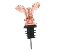 LALADEFIEE Verseur de Vin Pratique Alliage avec Bec Anti-goutte Forme de Tête de Bouchon Étanche pour Bouteilles de Vin et Boissons Accessoire Festif Décoratif pour Fête