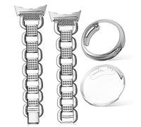 LALAFINA 1 ensemble Bracelet Strass avec Couvercle Protecteur pour Montre Compatible avec Google Pixel Watch de et Transparent