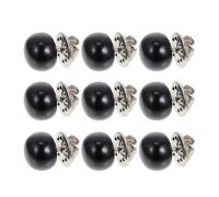 LALAFINA 10 Boutons Pression Invisibles Noirs pour Femmes, Accessoires Couture en Pp, Faciles à Stocker et Anti-regard, Pack de 10 pour Chemises, Cardigans et Vêtements Décontractés