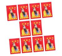 LALAFINA 10 Pièces Vingt-quatre calendrier solaire calendrier chinois traditionnel Papier