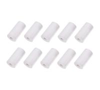 LALAFINA 10 rouleaux Papier Thermique pour Imprimante Pos Papier Impression Stable Sans Noyau Compatible Caisse Enregistreuse et Bancaires Usage Professionnel pour Commerces et Restaurants