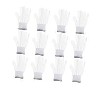LALAFINA 12 Paires Gants de protection antistatiques doigt gants de chantier gants de sécurité résistants aux coupures gants de travail de protection Gants de sécurité pour travail nylon