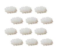 LALAFINA 12 Pièces Épingles à Cheveux en Plastique Blanc Forme Riz Simulé, Jolies Barrettes Résistantes Qui Ne S'effacent Pas ni Ne Se Cassent, pour Femmes et Filles Quotidien
