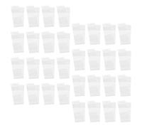 LALAFINA 120 Paquet à Parapluie Mouillés Transparents en PE pour Distributeur Automatique, Étui Étanche et Flexible, pour Bureaux et Espaces Partagés