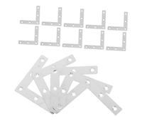 LALAFINA 15 Pièces Support Angle pour Meubles Équerre de Fixation Robuste pour Étagères Armoires et Tables pour Projets de Rénovation Diy