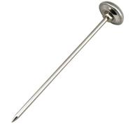 LALAFINA 1pièce Thermomètre de Cuisine Acier Inoxydable Alimentaire Mini Sonde Précise sans Batterie Lecture Rapide pour Lait Café et Cuisson Maison
