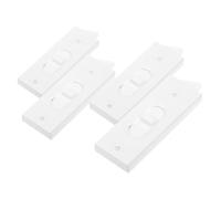 LALAFINA 2 Paires Verrou de Fenêtre Accessoires de Remplacement pour Fenêtres Coulissantes Système de Levage Vertical Quincaillerie Américain Installation Facile et Utilisation Polyvalente