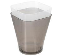 LALAFINA 2 Pcs Tasse à Mesurer Cuisine en Pp Blanc Translucide 135ml Surface Lisse et Base Plate, pour Usage Maison et Bricolage Créatif