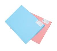 LALAFINA 2 Pièces Chemise De Classement Plastique pour Documents Classeur à Anneaux Organiseur De Fichiers Capacité Étendue Résistant Aux Déchirures
