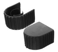 LALAFINA 2 Pièces Couvre pour Échelle Aluminium Lot de Capuchons de Protection pour Échelles Accessoires Renforcés pour Sécurité et Prévention des Dommages