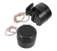 LALAFINA 2 Pièces Haut-parleurs Tweeters à Dôme Miniature 500 W | Installation Rapide, Format Peu Encombrant, Effet Stéréo Renforcé, Hautes Fréquences Claires, Paire