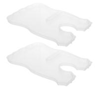 LALAFINA 2 Pièces Moule en Silicone Blanc pour Lecture et Pupitre, Multi-Usage et Aspect Professionnel, pour DIY et Étude Résine Époxy