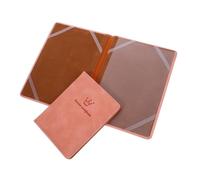LALAFINA 2 Pièces Protège Documents Naissance Pochette Protectrice Certificat et Organisateur Compact et Sécurisé pour Parents Couleur Rose