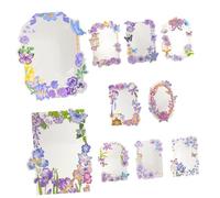 LALAFINA 20feuilles Autocollants Décoratifs Pour Cadre Photo Autocollants Pour Scrapbooking Arts Créatifs Et Albums Adorables Motifs à Coller Sur Cartes Boîtes Et Projets