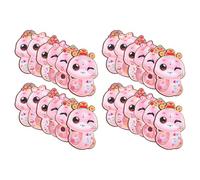 LALAFINA 24 Pièces Enveloppes Rouges Chinoises Solides pour Année Du Serpent Porte-monnaie Chanceux pour Nouvel An Lunaire Mariages et Anniversaires