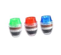 LALAFINA 3 pièces Filtre Robinet Eau Potable Mini Purificateur Calcaire pour Robinet Rond Installation Facile pour Cuisine et Salle de Bain Couleur Aléatoire Couleur Aléatoire