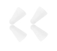 LALAFINA 4 Pièces Pointe De Remplacement Stylet De Remplacement Crayon Tactile Pointes De Rechange pour Stylets Couvercle Protecteur De Pointe De Crayon Blanche Gel De Silice