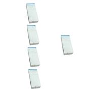 LALAFINA 5 Ensembles Cartes De Pointage Pour Employés Fiches De Aléatoires Pour Bureau Usine Entrepôt Pratiques Pour Enregistrement Des Heures Entrée Sortie 100 Feuilles*5