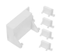 LALAFINA 5 Pièces Microwave Door Latch Replacement For Model Plastic Oven Door Hardware Easy Installation DIY Repair Accessory