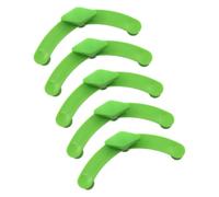 LALAFINA 5 Pièces Pince de Pliage pour Plantes en Plastique Vert, Cintreuse de Branches Réglable pour Contrôle Forme et Support des Plantes Grimpantes au Jardin