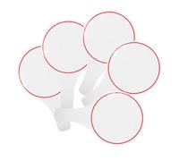 LALAFINA 5 pièces Tableaux Effaçables à Sec pour Juges Planches de Notation Portables Tableau Réutilisable pour Vote Évaluation et Enchères