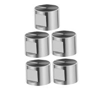 LALAFINA 5pièces Boutons de Rechange pour Cuisinière à Gaz de Métal Robuste Compatible avec Divers Modèles Facile à Installer et Utiliser pour Cuisine Maison ou Camping-