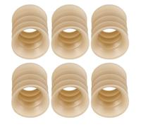 LALAFINA 6 Pièces Accessoire de Tour Beige en Plastique Son Réaliste de Craquement de Cou, Bords Arrondis Confortable pour Scène Théâtrale et Production Audiovisuelle