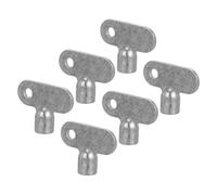 LALAFINA 6 pièces Clé de Purge Radiateur de Clé Vanne Carrée pour Radiateurs Outil de Plomberie Durable pour Entretien Chauffage