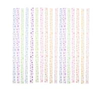 LALAFINA 630 pièces Lot de Bandes de Papier Étoiles Lumineuses pour Origami DIY Papier Dégradé pour Artisanat Créatif et Décorations Festives