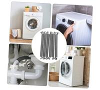 LALAFINA 6pièces Collier De Serrage Pour Soufflet De Lave-linge à Chargement Frontal Bague De Retenue Pour Joint De Porte Réparation Et Remplacement Pour Machine