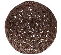 LALAFINA Abat-jour Rotin Papier Couvre-lampe Boule Suspendue Facile à Installer Diffuseur Lumière Chaleureuse pour Lampe de Plafond et Lampe de Table