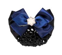 LALAFINA Accessoire Cheveux Femme Pince Chignon en Tissu Perles, Finition Soignée pour Maintenir les Cheveux Cou, Vie Quotidienne Bureau