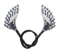 LALAFINA Accessoire pour Créer Chignons Élégants Confortables et Tendances Cheveux en Alliage Design Aile Femme pour Cheveux Longs et Bouclés