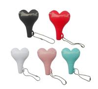 LALAFINA Adaptateur Répartiteur D'écouteurs 3,5mm Blanc, Compatible la Plupart des Appareils Numériques en Forme de Cœur pour Voyager Casque Filaire