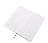 LALAFINA Agenda Portable Carnet de Planification Étudiant Notepad de Programmation pour Listes de Tâches et