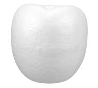 LALAFINA Apple Foam Model Blanc Polystyrène et Durable Moulage Vide pour Décorations Diy Projets Créatifs Fêtes et Mariages