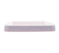 LALAFINA Bac à Litière Mini Portable Odeur pour Petits Animaux en Plastique Rectangulaire pour Cochon d'Inde et Petit Lapin Bureau ou Salle de Bain