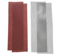 LALAFINA Bande de Finition Conception Étanche en Plastique pour Roue d'exercice et Double Papier Abrasif Facile à Installer pour Mini Hérissons et Écureuils