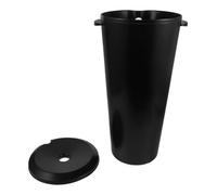 LALAFINA Bassin de Lavage Cheveux Facile à Assembler avec Collecte des Eaux Usées 15l Noir Portable en Plastique pour Coiffeurs Mobiles et Voyages