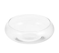 LALAFINA Bocal à Poissons en Verre Rond Large Application Décorative pour Plantes et Poissons, Vase Hydroponique Transparent pour Bureau et Événement
