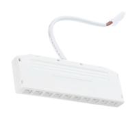 LALAFINA Boîte de Jonction Plastique pour Luminaire sous Meuble Étanche et Compacte Connexion Facile sans Soudure Accessoire Électrique Sécurisé pour Armoire